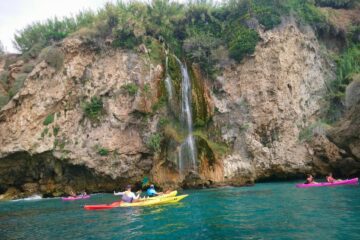 La Cascada de Maro, Nerja, actividades en Kayac