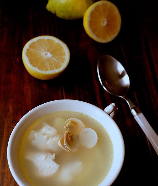 emblanco de pescado sopa tradicional nerja