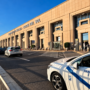 Taxi outside the terminal at Malaga Costa del Sol Airport
